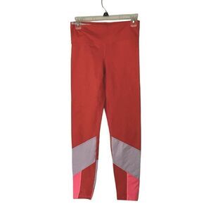 Joy Lab Women’s Mid Rise Leggings Size Small Coral Orange Pink